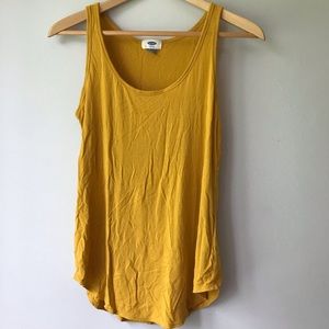 Mustard Yellow Old Navy Tank Top